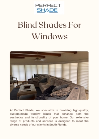 Transform Your Space with Stylish Blind Shades!