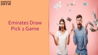 emirates draw pick 2 game