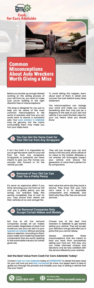 Common Misconceptions About Auto Wreckers Worth Giving a Miss