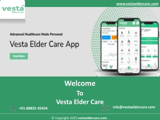 Elder Care Services In Noida -Vesta Elder Care