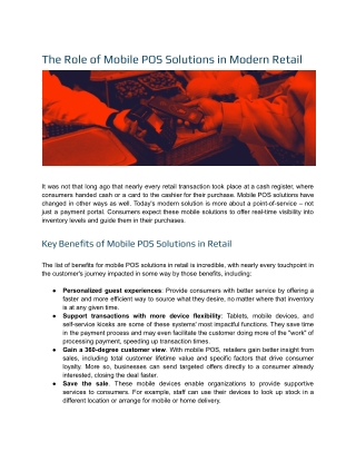 The Role of Mobile POS Solutions in Modern Retail.docx