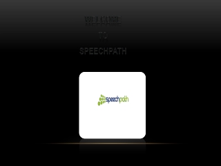 welcome to speechpath