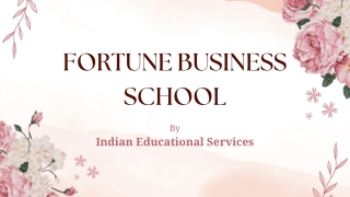 Fortune Business School