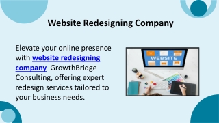 Website Redesigning Company