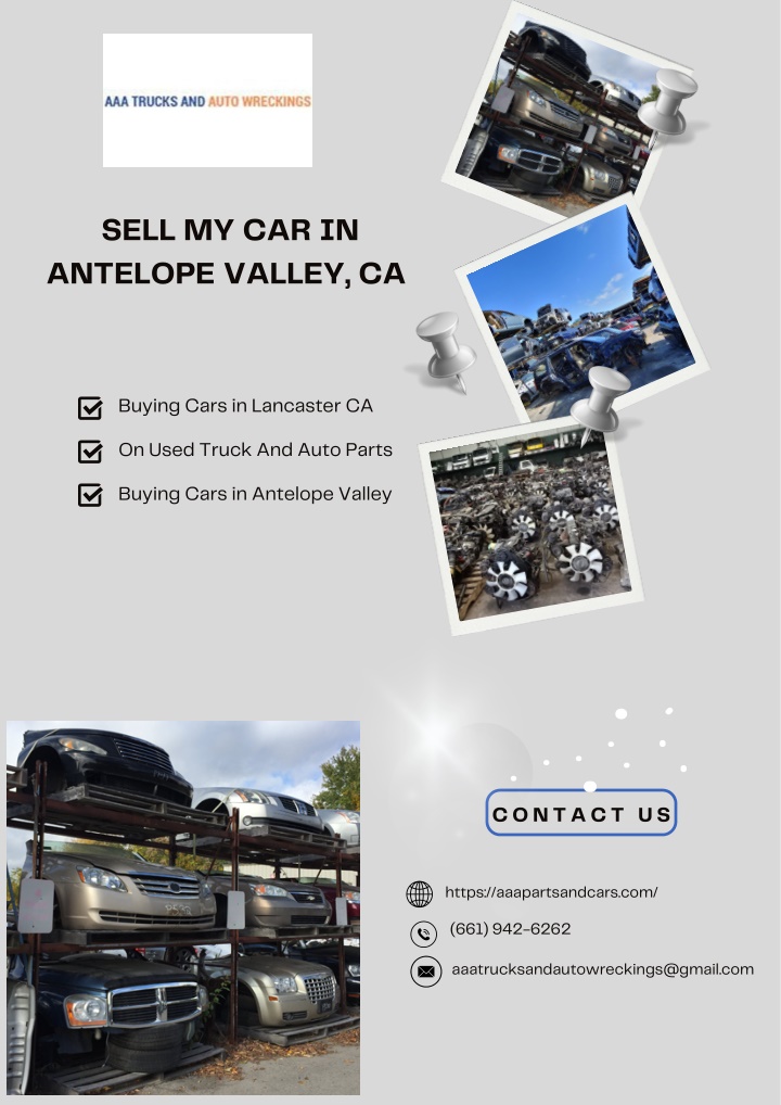 sell my car in antelope valley ca