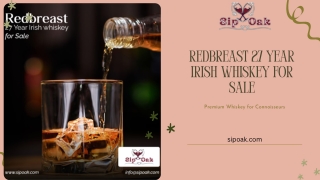 Redbreast 27 Year Irish Whiskey for Sale – Rare Whiskey