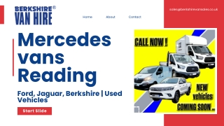 Ford, Jaguar and Mercedes vans Reading, Berkshire  Used Vehicles
