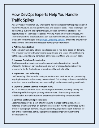 how devops experts help you handle how devops