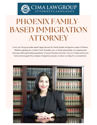 Phoenix Family-Based Immigration Attorney