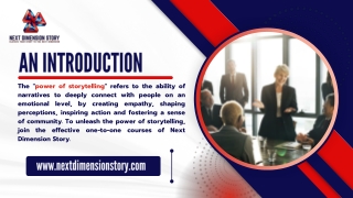 Learn the Secrets of Powerful Storytelling| Unleash the Power of Storytelling