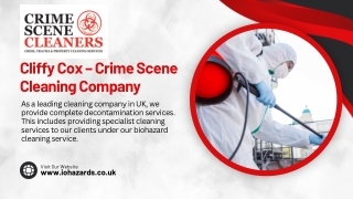 Call Germs Cleaning Company in UK for Effective Service