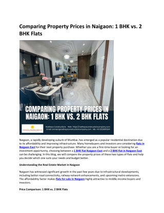 comparing property prices in naigaon