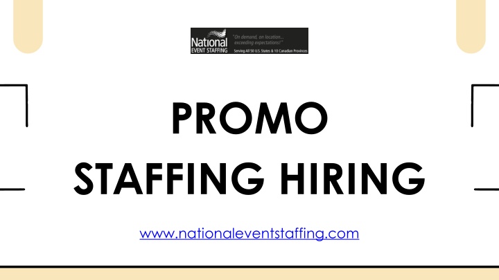 promo staffing hiring