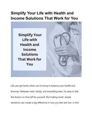 Secure Your Future with Innovative Partners LP