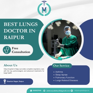 Best Lungs Doctor In Raipur