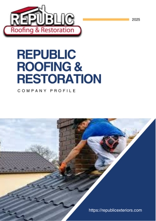 Top Roofing Services in Tennessee – Republic Roofing & Restoration