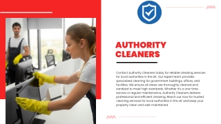 authority cleaners