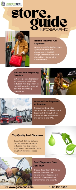 Industrial Fuel Dispensers UAE - Greentech Oilfield