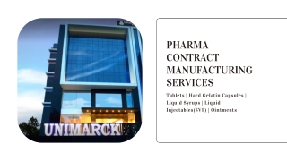 Contract Manufacturing Services For Pharma Products in India With Pharma Expert