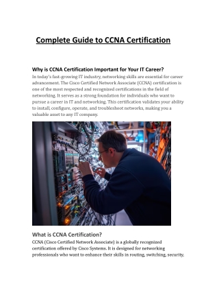 Best CCIE Data Center Training - Enroll Now