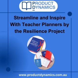 Streamline and Inspire With Teacher Planners by the Resilience Project