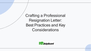 crafting a professional resignation letter best