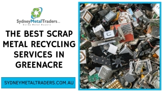 The Best Scrap Metal Recycling Services in Greenacre