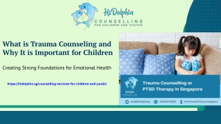 What is Trauma Counseling and Why It is Important for Children