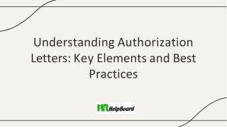 understanding authorization letters key elements and best practices