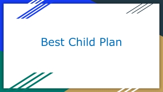 Buy Best Child Education Plan and Child Plan Online in 2025
