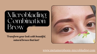 Microblading Combination Brow