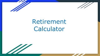Retirement Calculator: Online Retirement Corpus Calculator | HDFC Life