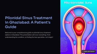 Pilonidal Sinus treatment in Ghaziabad