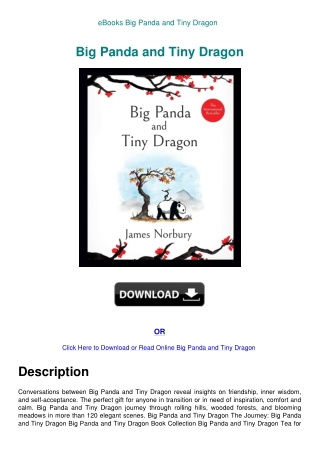 eBooks Big Panda and Tiny Dragon