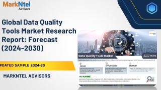 global data quality tools market research report