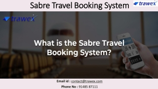 sabre travel booking system