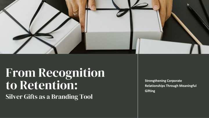 from recognition to retention