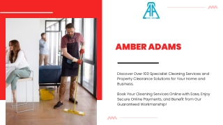 Move Out Hassle-Free with Amber Adams Tenancy Cleaning UK