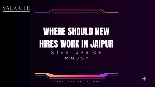where should new hires work in jaipur