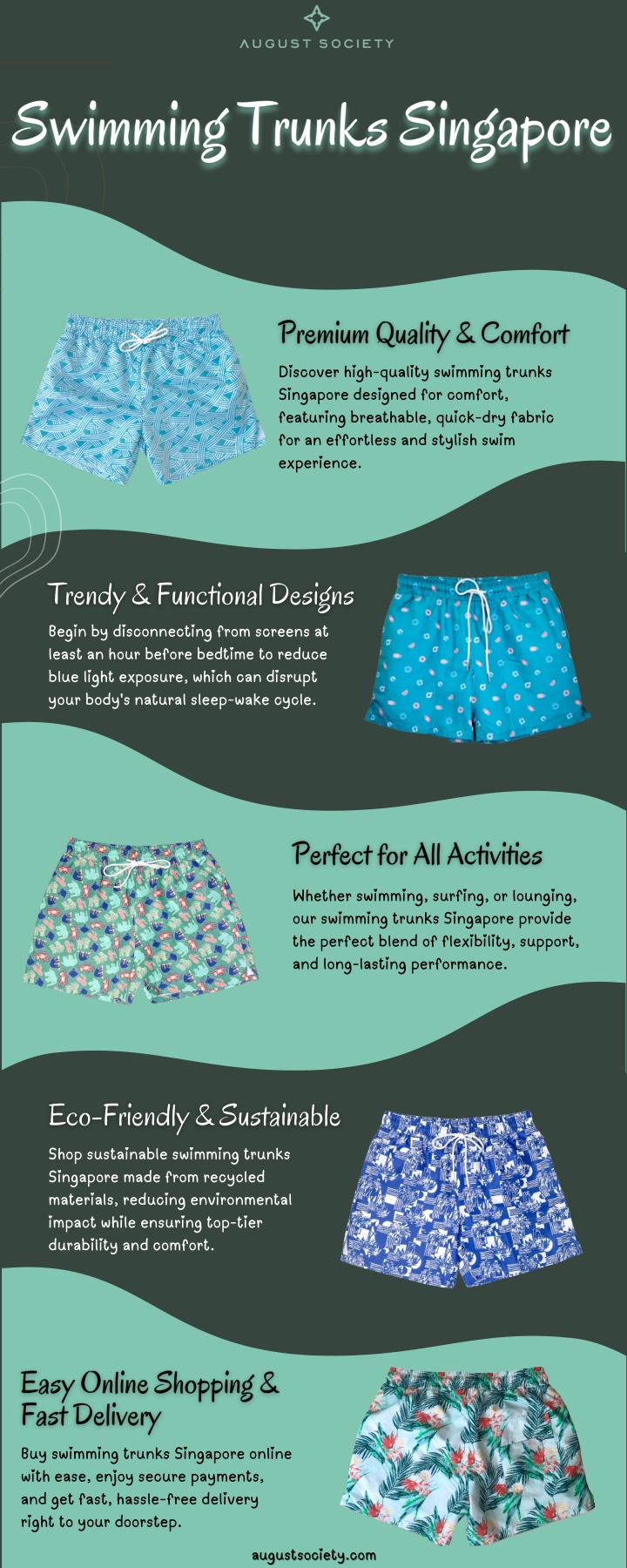 discover high quality swimming trunks singapore