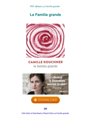 PDF eBooks La Familia grande