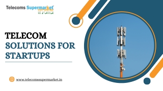 Telecom Solutions for Startups - Driving Connectivity & Growth