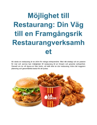 Discover the Unique Taste of La Kokido Broasted Chicken