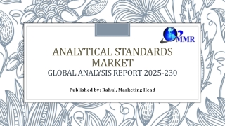 Analytical Standards Market Growth Key Players, Trends, Industry Size  2030.