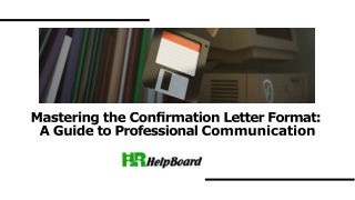 mastering the con rmation letter format a guide