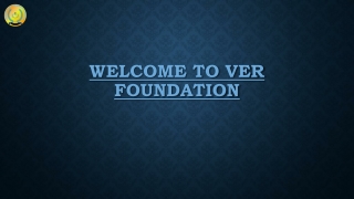 welcome to ver foundation