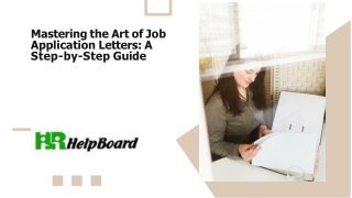 mastering the art of job application letters a step by step guide