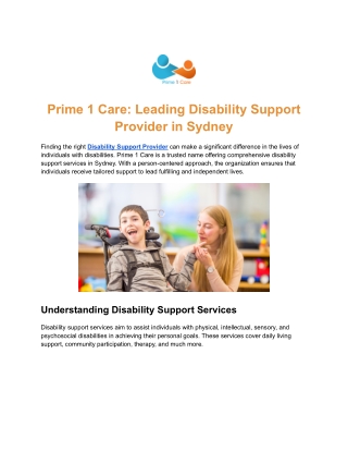 NDIS Home and Living Assessment Services