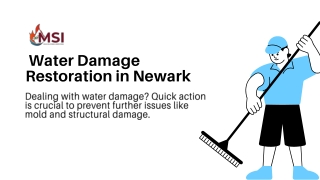 Water Damage Restoration in Newark