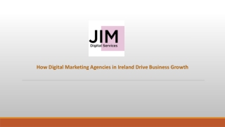 How Digital Marketing Agencies in Ireland Drive Business Growth